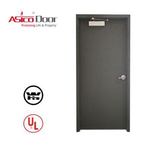 Κούφια μεταλλική πόρτα με διαφορετική πλήρωση